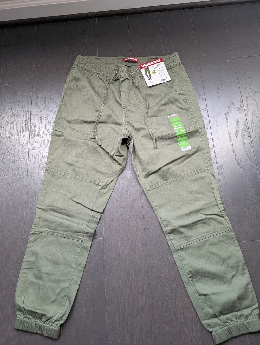 NWT UNIONBAY Olive Green Jogger Pants - Women's Size L